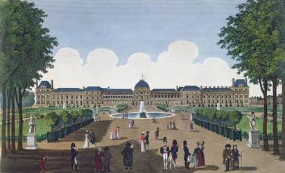 De Tuilerieën en de Tuilerieëntuinen, c.1815-20
